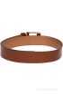 Roadster Men Casual Brown Genuine Leather Belt(Brown)